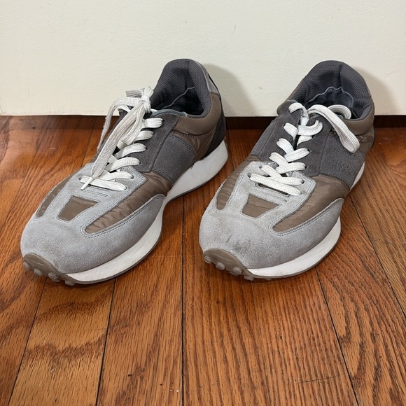 Boggi Milano Training Sneakers shoes leather and technical fabric men’s size 7 - Picture 1 of 10
